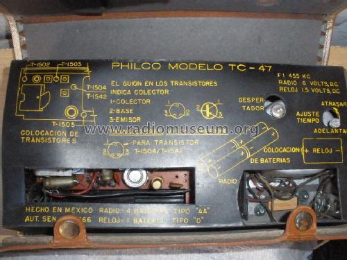 TC-47 Ch= 124; Philco, Philadelphia (ID = 1085395) Radio