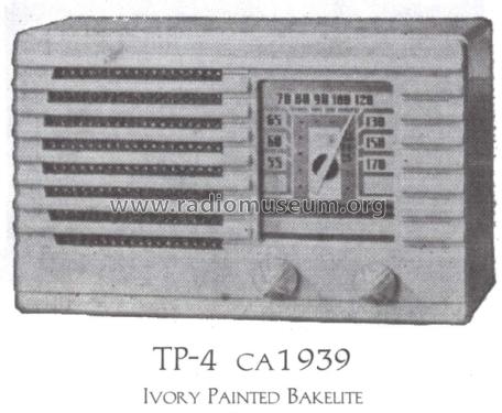 TP-4 Transitone; Philco, Philadelphia (ID = 1523271) Radio