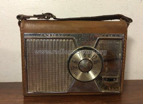 Transistor Seven T76X Code 124; Philco, Philadelphia (ID = 2298435) Radio