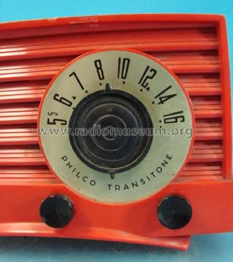 Transitone C570 Code 126; Philco, Philadelphia (ID = 1446649) Radio