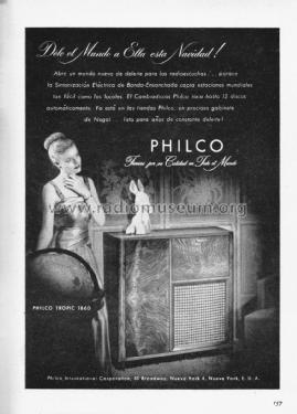 Tropic 48-1860; Philco, Philadelphia (ID = 2449225) Radio