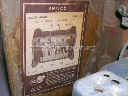 Tropic 48-828; Philco, Philadelphia (ID = 2829313) Radio