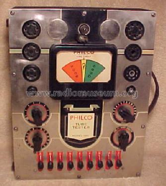 Tube Tester 050; Philco, Philadelphia (ID = 1183090) Equipment