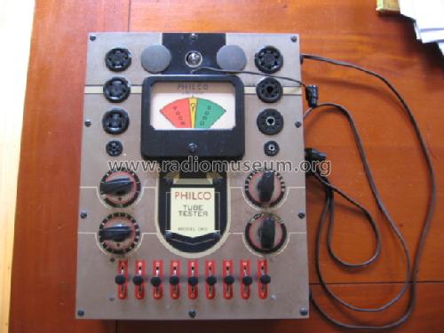 Tube Tester 050; Philco, Philadelphia (ID = 655947) Equipment