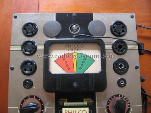 Tube Tester 050; Philco, Philadelphia (ID = 655950) Equipment