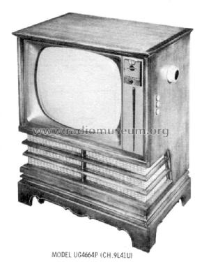 UG4664P Ch= 9L41U; Philco, Philadelphia (ID = 916658) Television