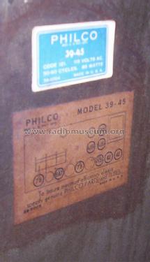 World's Fair 39-45XX ; Philco, Philadelphia (ID = 1219816) Radio