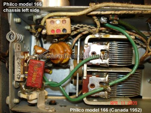 166 ; Philco Products Ltd. (ID = 632884) Radio