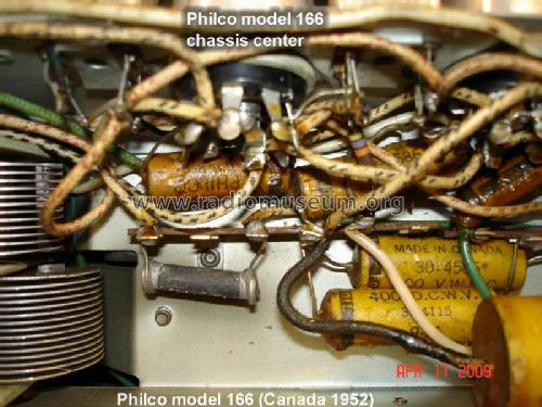 166 ; Philco Products Ltd. (ID = 632885) Radio