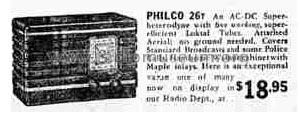 26T ; Philco Products Ltd. (ID = 1429492) Radio