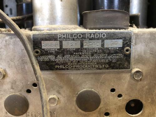 366A ; Philco Products Ltd. (ID = 2891639) Radio