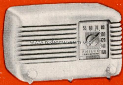 57 Transitone Code 123; Philco Products Ltd. (ID = 1512771) Radio