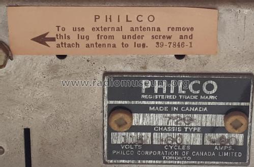 728 ; Philco Products Ltd. (ID = 2615686) Radio