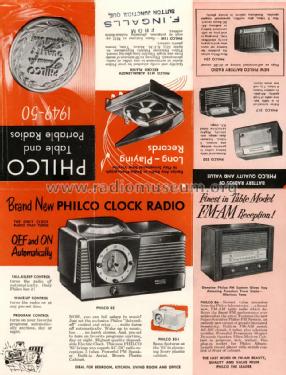 85 and 85-I ; Philco Products Ltd. (ID = 1510932) Radio