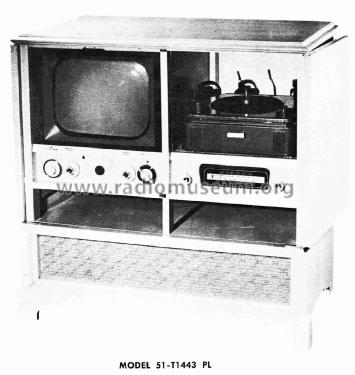 51-T1443PL; Philco, Philadelphia (ID = 2851093) Television