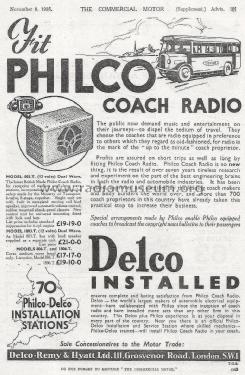 1803.T.; Philco Radio & (ID = 1735826) Autoradio