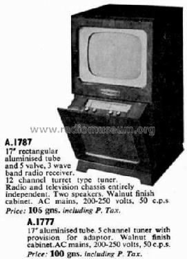 A.1777; Philco Radio & (ID = 569919) TV Radio