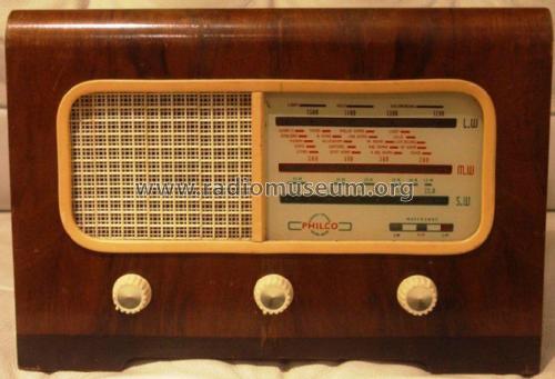 B23101W; Philco Radio & (ID = 1948061) Radio