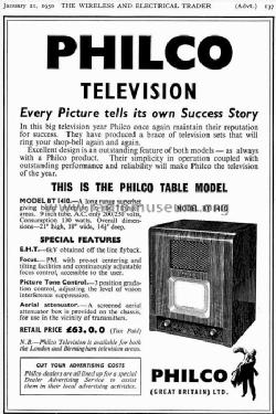 BT 1410; Philco Radio & (ID = 569912) Television