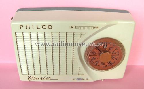 Courier 202; Philco Radio & (ID = 253918) Radio
