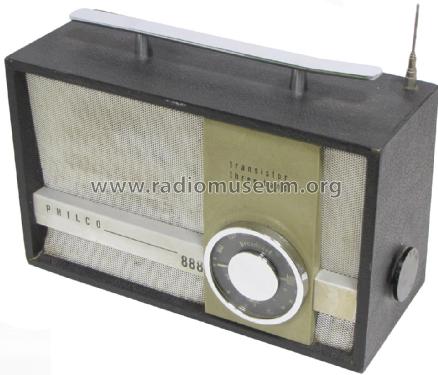 Transistor Three Band 888; Philco Radio & (ID = 2288165) Radio