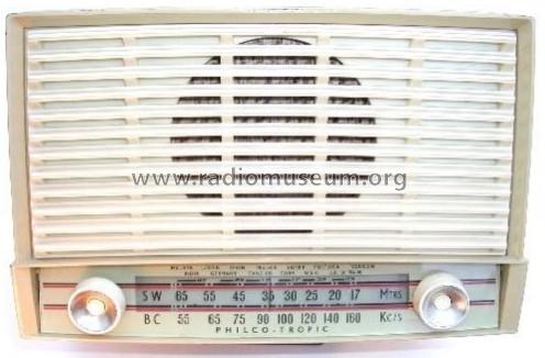 Tropic A-3601; Philco Radio & (ID = 800684) Radio
