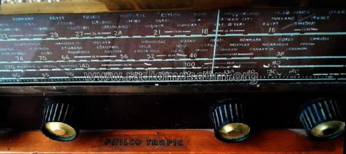 Tropic A 3661; Philco Radio & (ID = 2959048) Radio