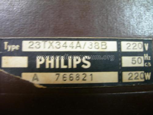 23TX344A /38B; Philips; Eindhoven (ID = 2434448) Television