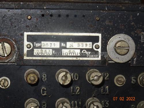 Radio chassis for 2811 2571; Philips; Eindhoven (ID = 2774255) Radio