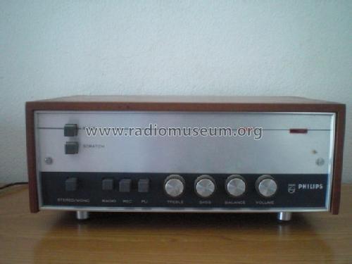 Stereo Amplifier - Amplificador Stereo unknown model; Philips; Eindhoven (ID = 1630701) Ampl/Mixer