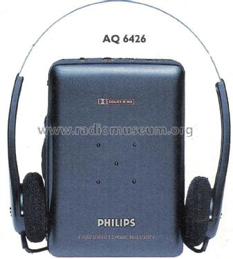 Auto-Reverse-Cassetten-Spieler AQ6426; Philips; Eindhoven (ID = 1982820) R-Player