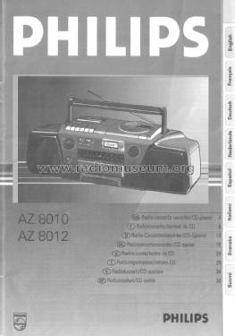 AZ8012 /00; Philips Malaysia; (ID = 1694732) Radio