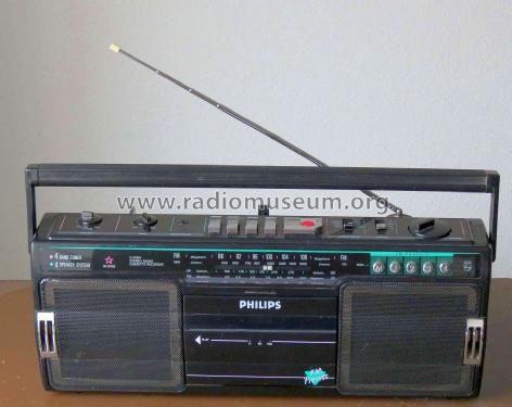 Stereo-Radio-Recorder D8184 /00 /05; Philips; Eindhoven (ID = 2174135) Radio