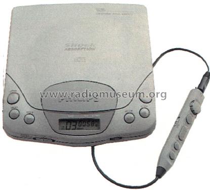 Portable CD Player AZ 6825; Philips Hong Kong (ID = 1981425) Sonido-V