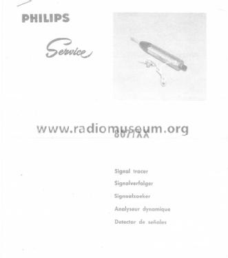 Signal Tracer 807/XX; Philips; Eindhoven (ID = 2728453) Equipment