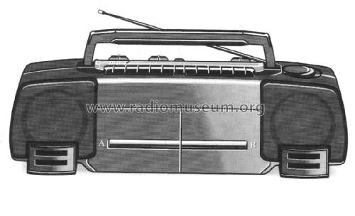 Stereo Radio Recorder AW7297 /00S / 10S; Philips; Eindhoven (ID = 2385251) Radio