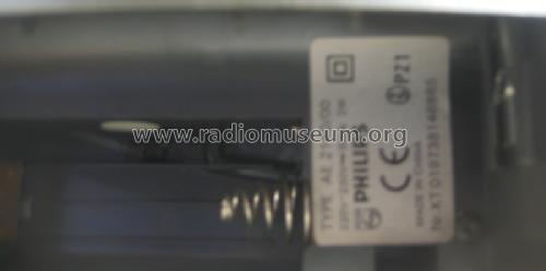Portable radio AE-2140 /00 /01 /04 /05; Philips 飞利浦; (ID = 974949) Radio