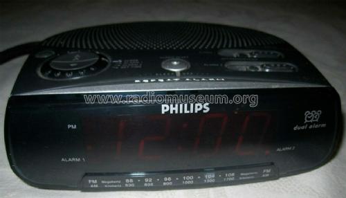 Dual Alarm Clock Radio AJ3220 /17; Philips 飞利浦; (ID = 2437271) Radio