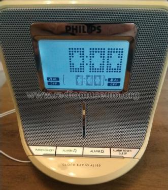 Clock Radio AJ100 /05; Philips 飞利浦; (ID = 2906368) Radio