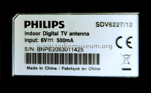 Indoor Digital TV antenna SDV6227 /12; Philips 飞利浦; (ID = 3033195) Antenna