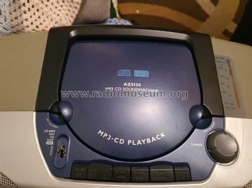 MP3 CD Soundmachine AZ5130 /00C; Philips 飞利浦; (ID = 3018678) Radio