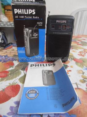 Pocket radio AE1495/01Z; Philips 飞利浦; (ID = 1653621) Radio