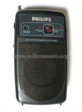 Pocket radio AE1495/01Z Radio Philips 飞利 | Radiomuseum