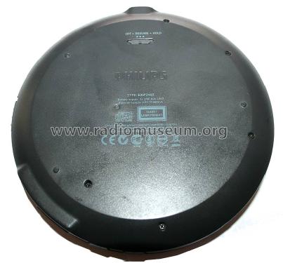 Portable MP3-CD Player EXP2465/00; Philips 飞利浦; (ID = 1471041) R-Player