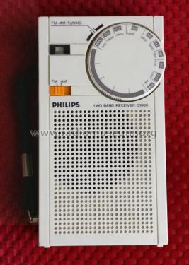 Two Band Receiver D-1000; Philips 飞利浦; (ID = 2554264) Radio