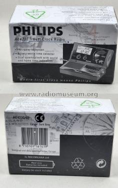 World Travel Clock Radio AE4230/00; Philips 飞利浦; (ID = 2907309) Radio