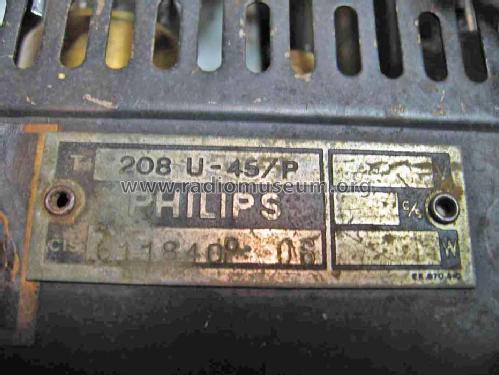 208U-45/P; Philips akc. spol., (ID = 487465) Radio