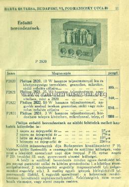 2822; Philips akc. spol., (ID = 2131854) Ampl/Mixer