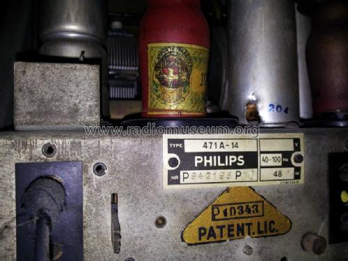 471A-14; Philips akc. spol., (ID = 1358845) Radio