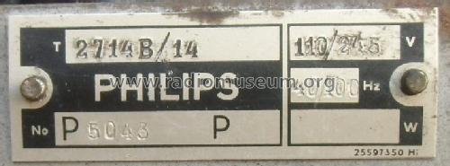 Magister T2714 B; Philips akc. spol., (ID = 2623968) Radio